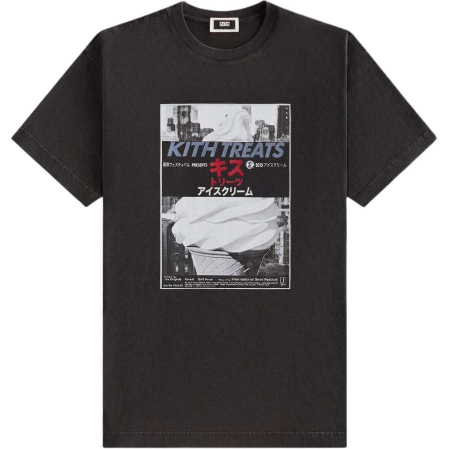KITH KITH Treats SS25 Double Feature Vintage T Shirt Men's