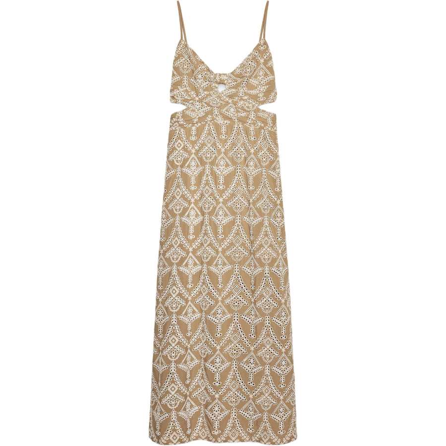ZARA Slip Dresses Women's Yellow V Neck Moderate