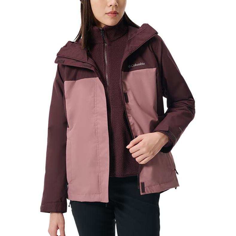 Columbia Hiking Breathable Waterproof Windproof Thermal Windbreaker Jacket Women's