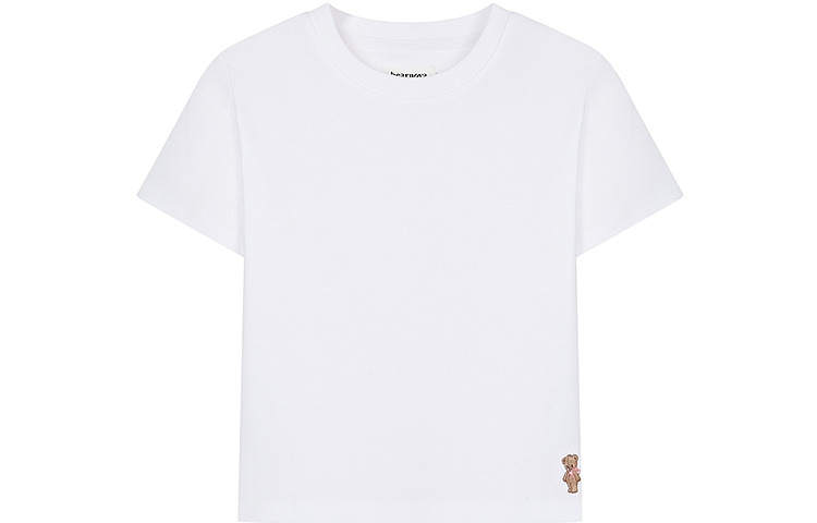Teenie Weenie T Shirts Women's Crew Neck Moderate Straight Fit