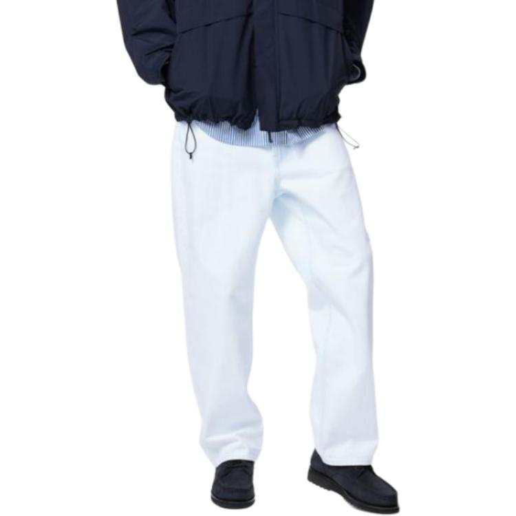 UNIQLO Jeans Unisex Light Blue Moderate Straight Fit Pants