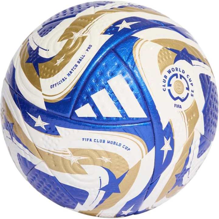 Adidas Adidas Size 5 Soccer Ball Pu Unisex Blue White Gold