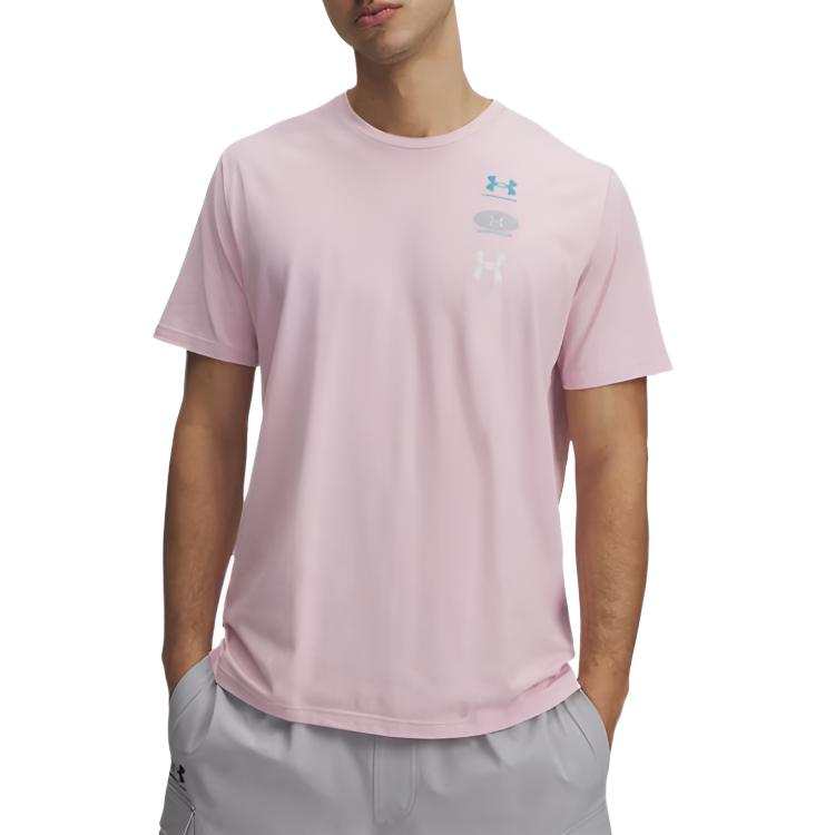 Under Armour T Shirt Men's Pink