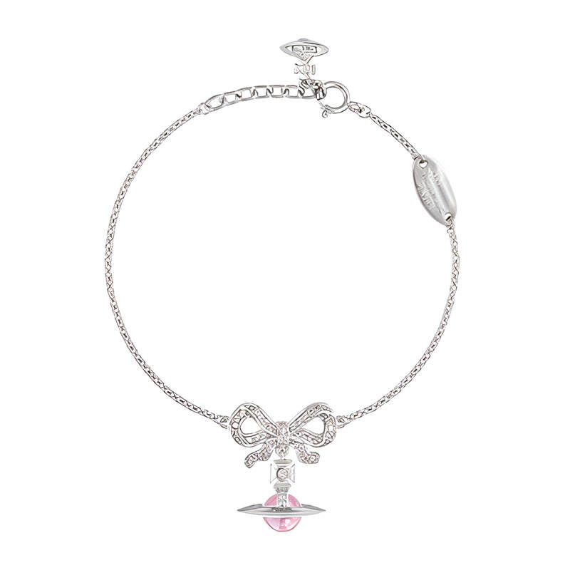 Vivienne Westwood Cubic Zirconia Bracelets Women's Silver