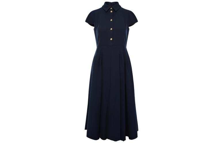 KARL LAGERFELD / Karl Lagerfeld Jeans Short Sleeved Dress Women's Dark Blue