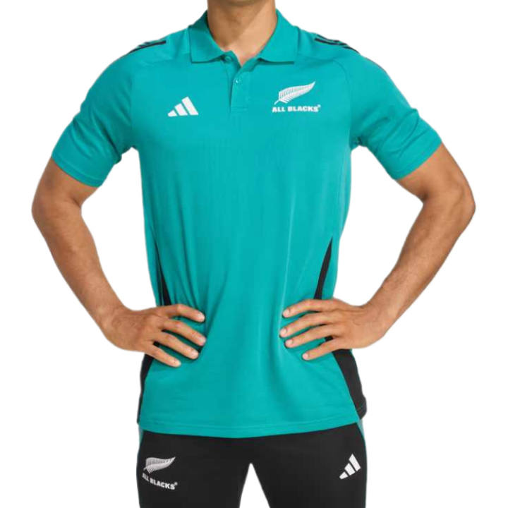 Adidas Adidas Free Shipping With AdiClub All Blacks Training Polo