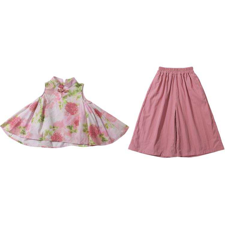PROTECTCAMEL PROTECTCAMEL Pre School Two Piece Skirt Sets Crew Neck Moderate Short