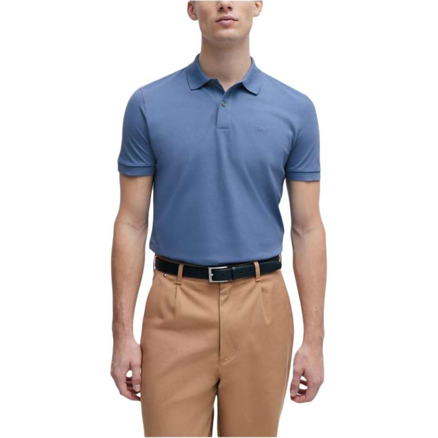 HUGO BOSS Logo-appliqué Polo Shirt