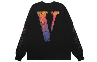 VLONE T Shirts Unisex Crew Neck Moderate Mock Two Piece