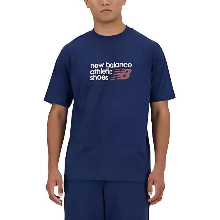 New Balance New Balance T Shirt Men's Marine Blue