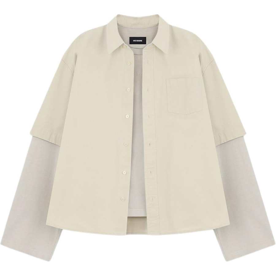 WE11DONE WE11DONE double-layered cotton shirt