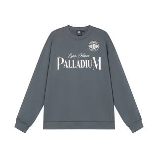 Palladium Sweatshirts Unisex Gray Crew Neck Moderate