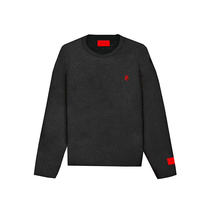 Vision Of Super Logo-Embroidered Crewneck Jumper