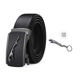 JAGUAR Leather Belts Men's Width 3.5cm