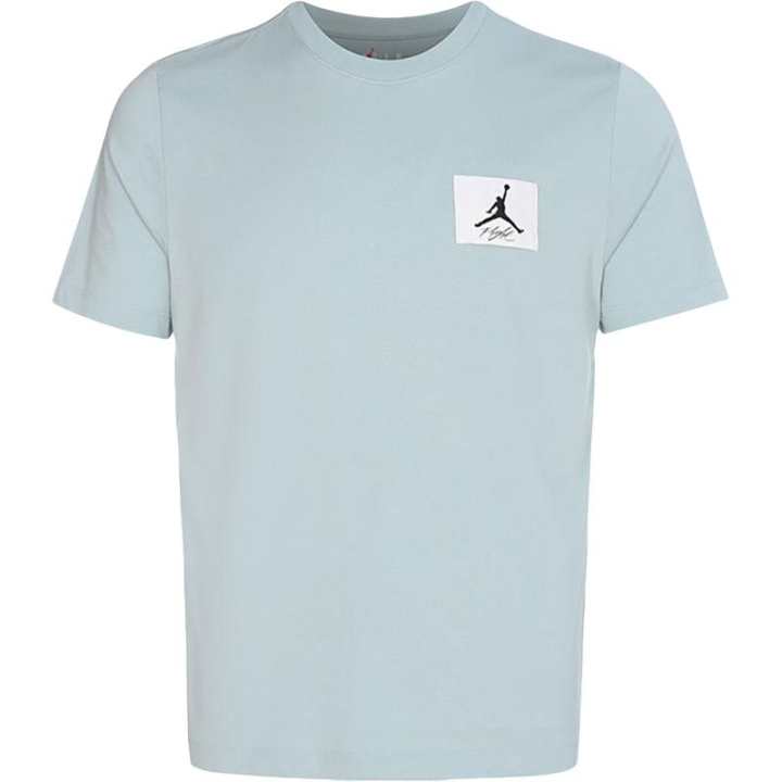 Jordan Jordan Air T Shirts Men's Light Blue Crew Neck Moderate