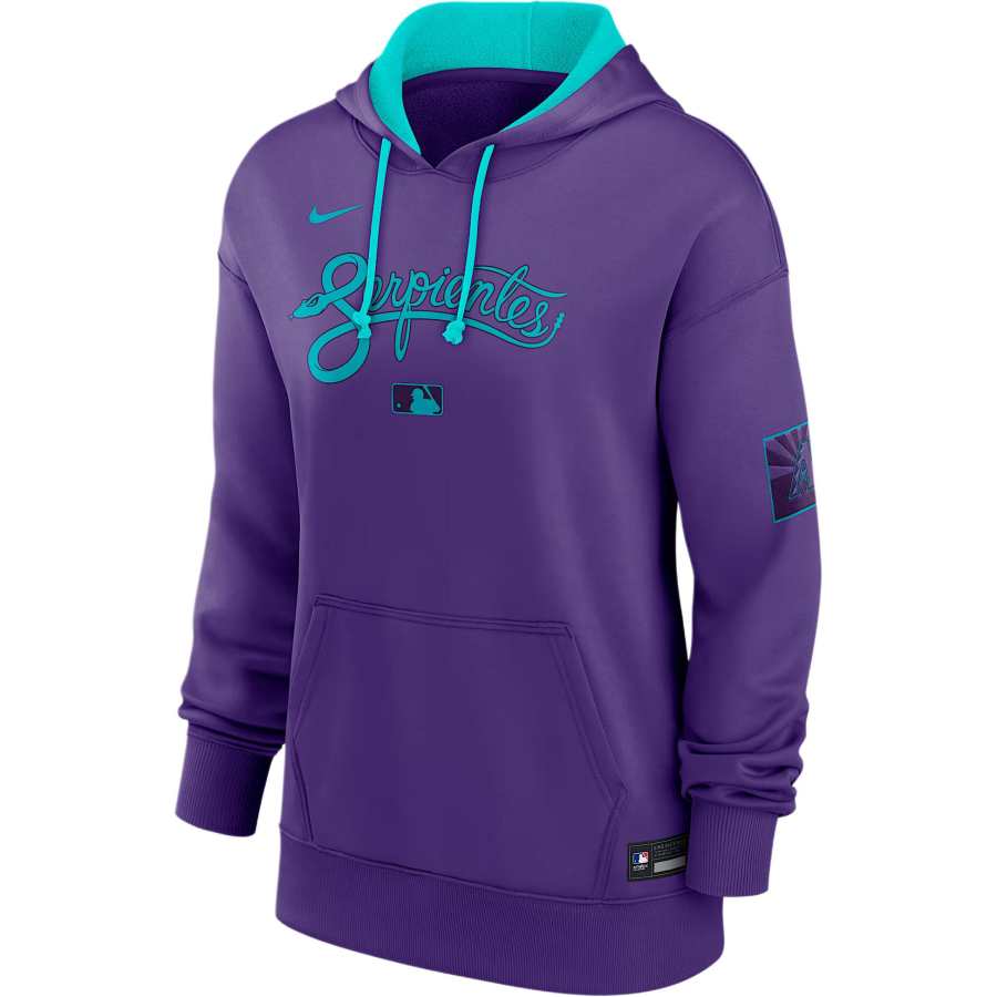 Nike Nike Arizona Diamondbacks Authentic Collection City Connect Women's Nike Therma Mlb Pullover Hoodie
