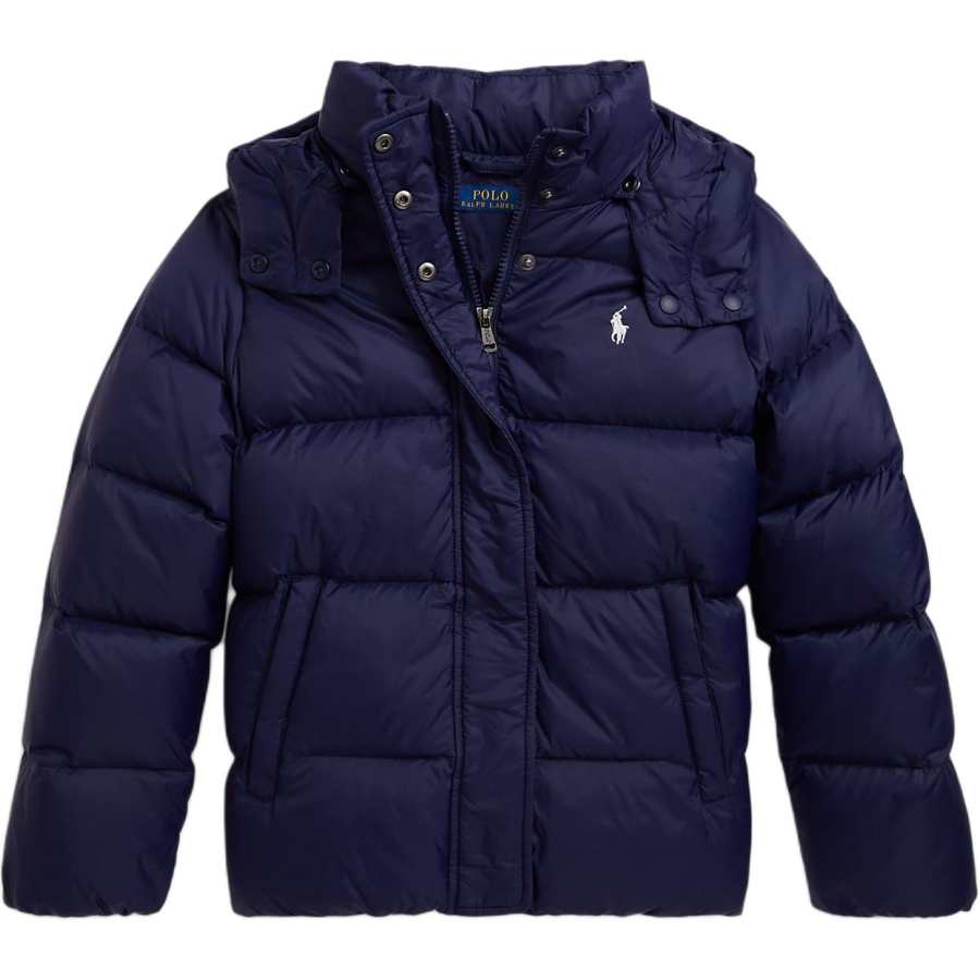 Polo Ralph Lauren SS25 Down Jacket Teenagers Newport Marine Blue
