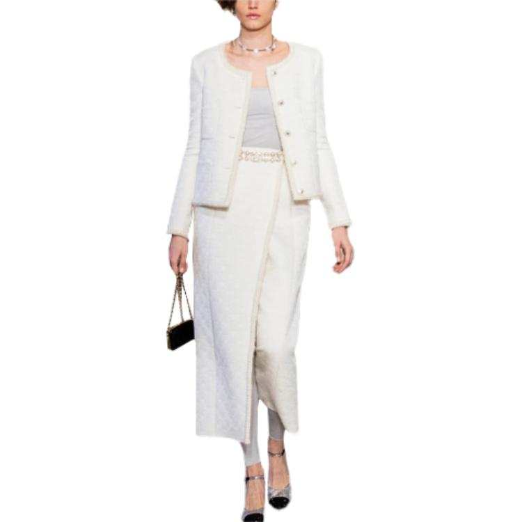 CHANEL CHANEL Jacket Fall Women's White