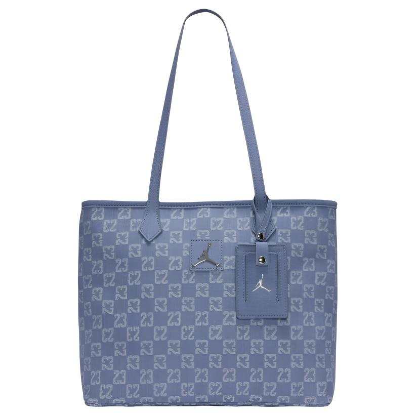 Jordan Jordan Fashion Tote Bag, Shopping Bag, Shoulder Bag Regular Women's Blue