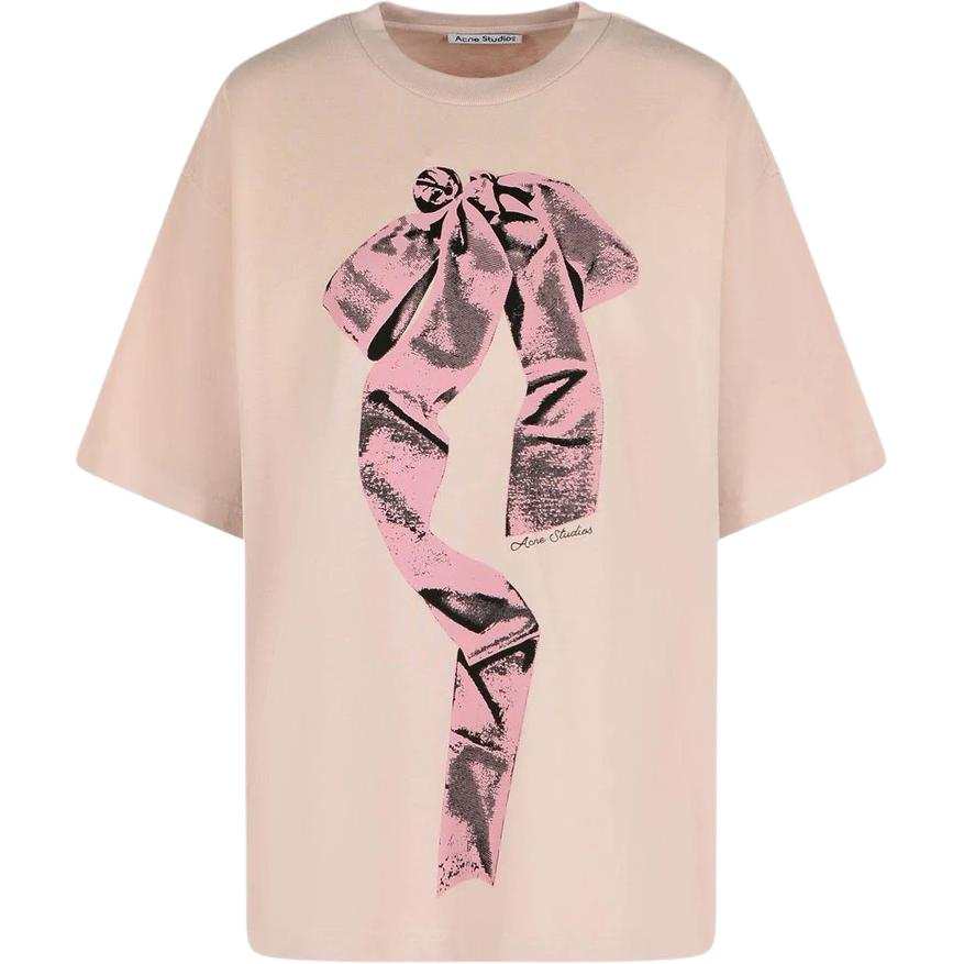 Acne Studios Acne Studios Graphic Printed Crewneck T Shirt