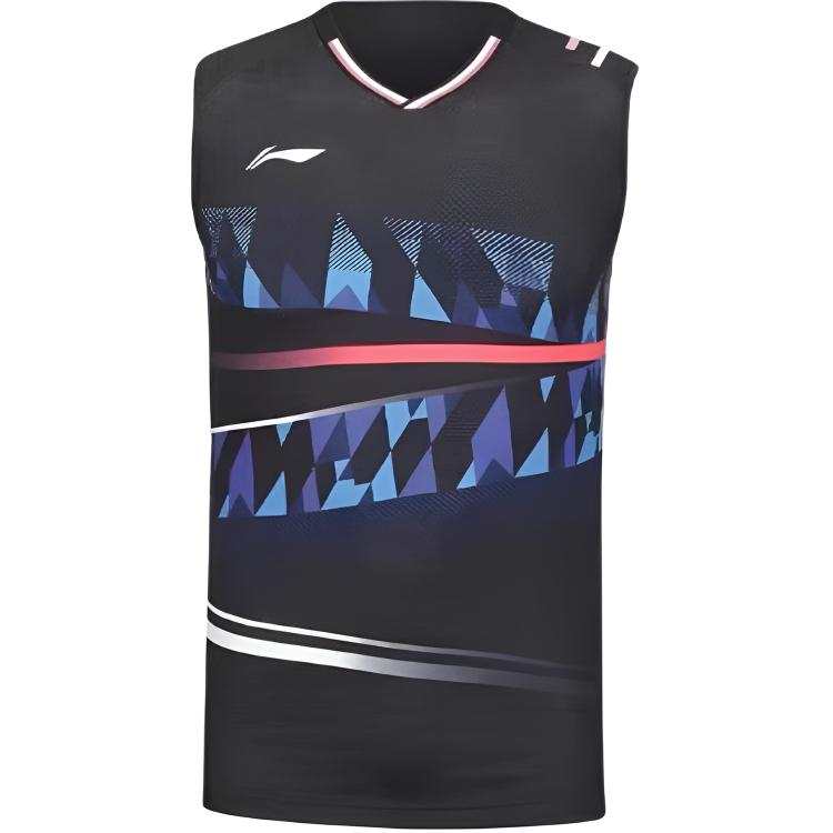 Li-Ning Li Ning Basketball Jerseys Men's Black Moderate Straight Fit