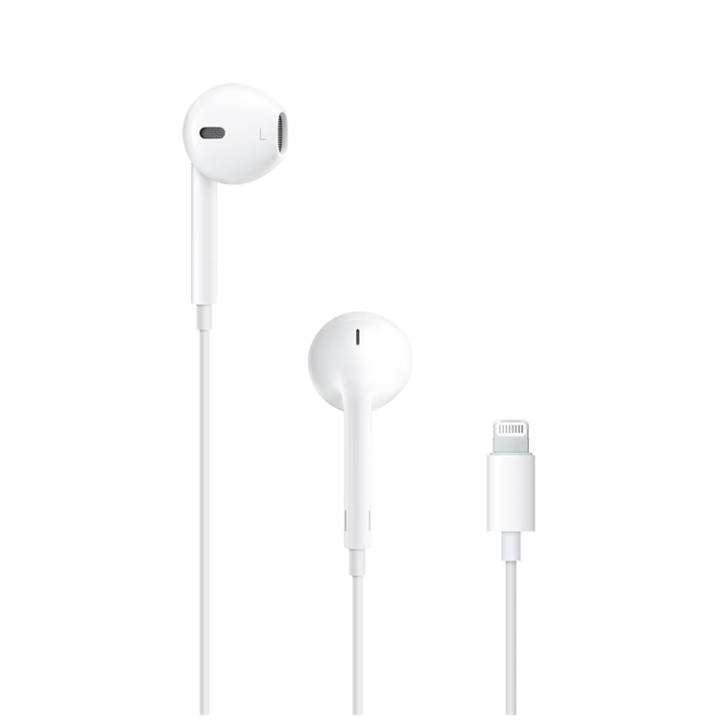 Apple Apple EarPods Lightning Interface Ear mounted No Noise Cancellation Headphones