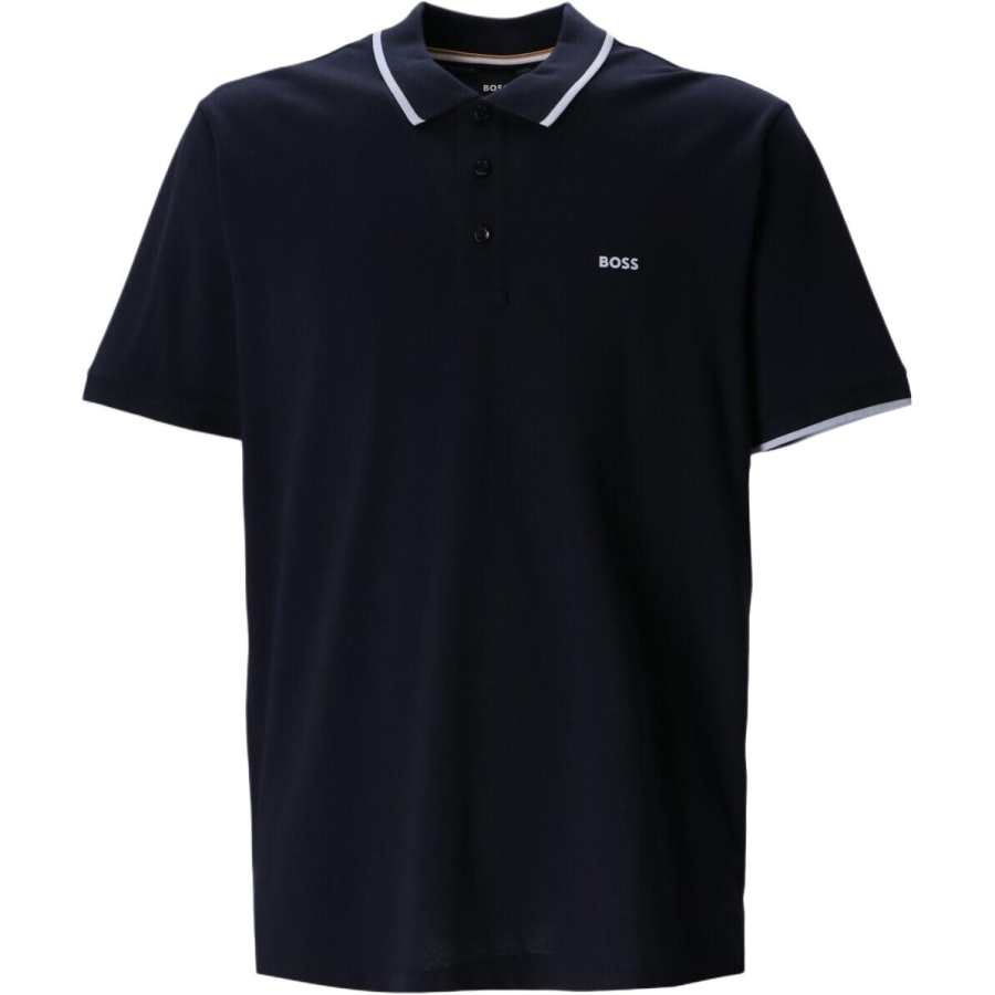 HUGO BOSS Boss HUGO BOSS Logo Detailed Polo Shirt