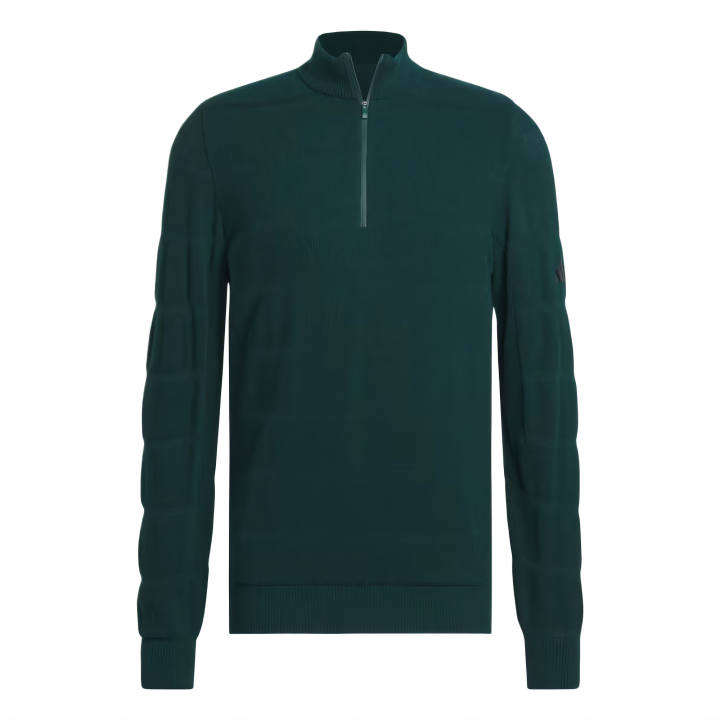 Adidas Adidas Free Shipping With AdiClub Ultimate365 Tour Wind Knit Quarter Zip