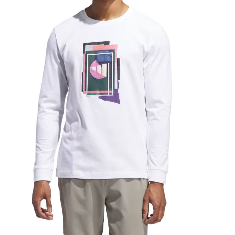 Adidas Adidas Free Shipping With AdiClub Beyond The Course Graphic Long Sleeve Tee