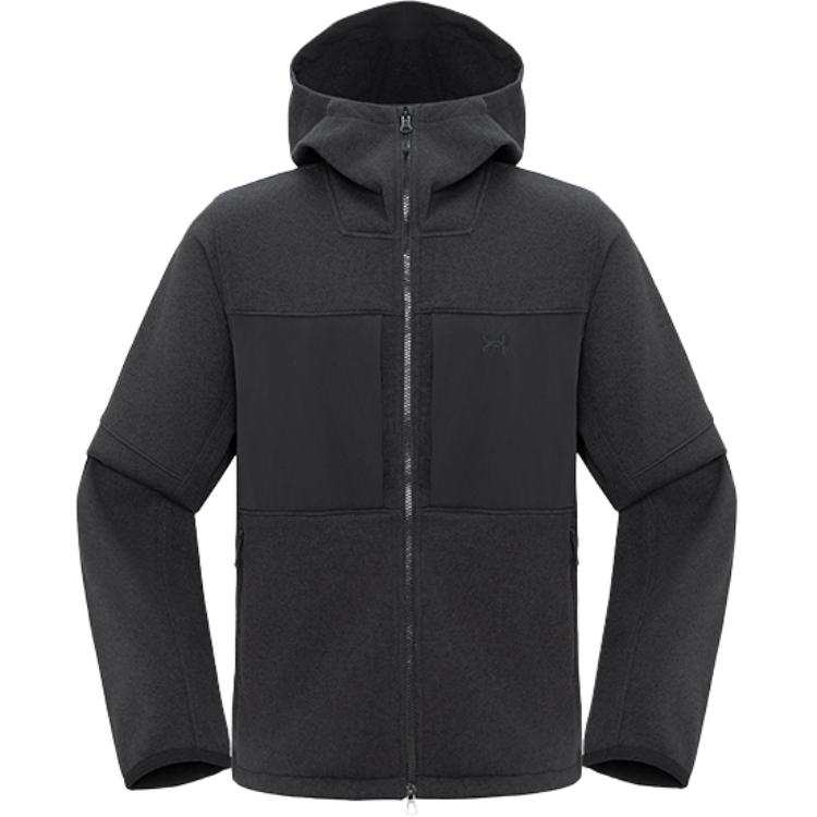 Under Armour Jackets Men's Twilight Black Hooded Moderate Other