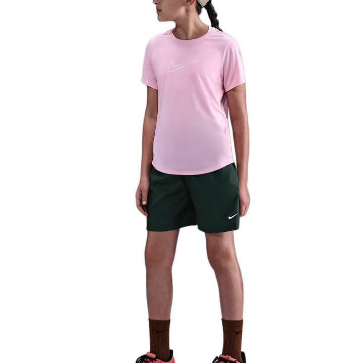 Nike Nike Kids' Quick Dry T Shirts Dri Fit One Fitted Teenagers