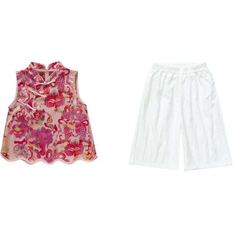 PROTECTCAMEL PROTECTCAMEL Pre School Two Piece Skirt Sets Stand Collar Moderate Short