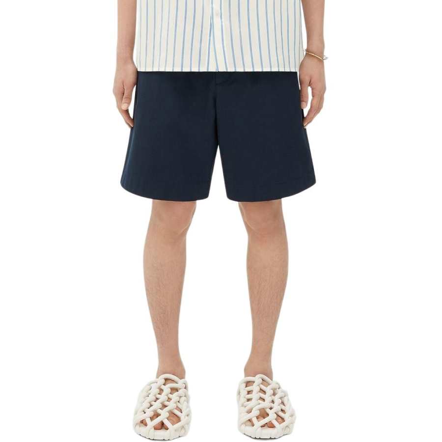 Bottega Veneta Casual Shorts Men's Blue Moderate