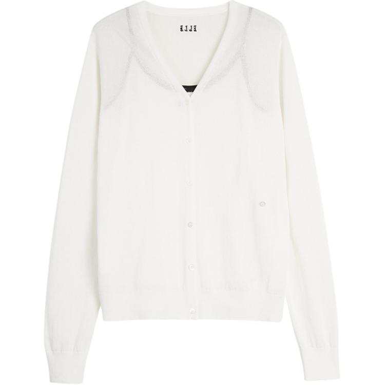ELLE Knitwear Women's V Neck Moderate Two Piece Set