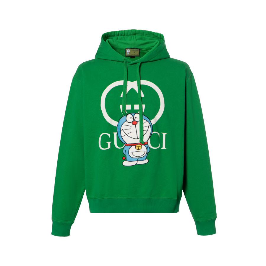 GUCCI x Doraemon Sweatshirt Unisex Green