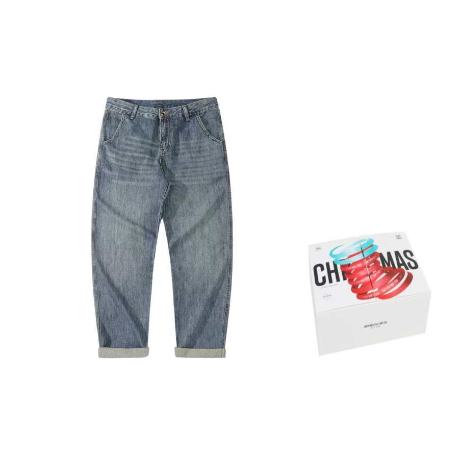 FAIRWHALE Jeans Men's Gift Box Set Included