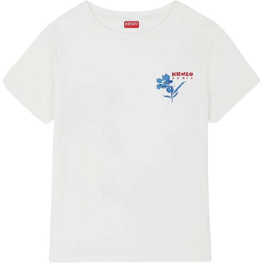 KENZO SS24 T Shirt Women's Ecru