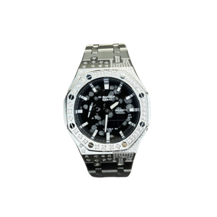 CASIO CASIO Custom Collection Quartz Movement Stainless Steel Watchband Watch Unisex Black Dial