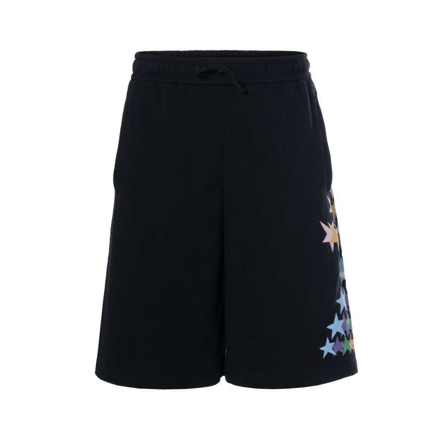 GUCCI GUCCI Interlocking G Star Flash Print Cotton Shorts