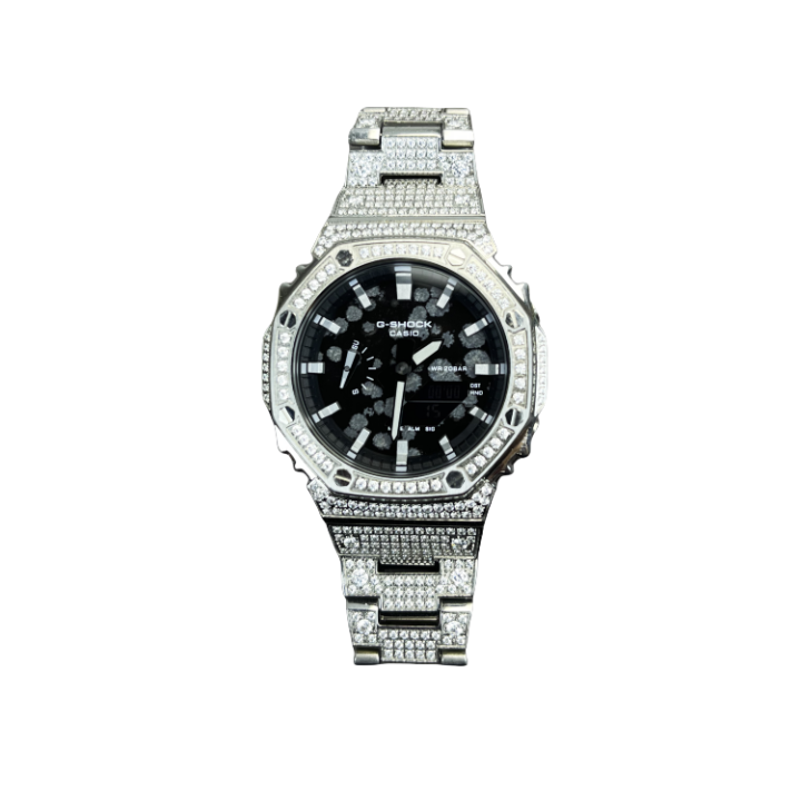 CASIO CASIO Custom Collection Quartz Movement Stainless Steel Watchband Watch Unisex Black Dial