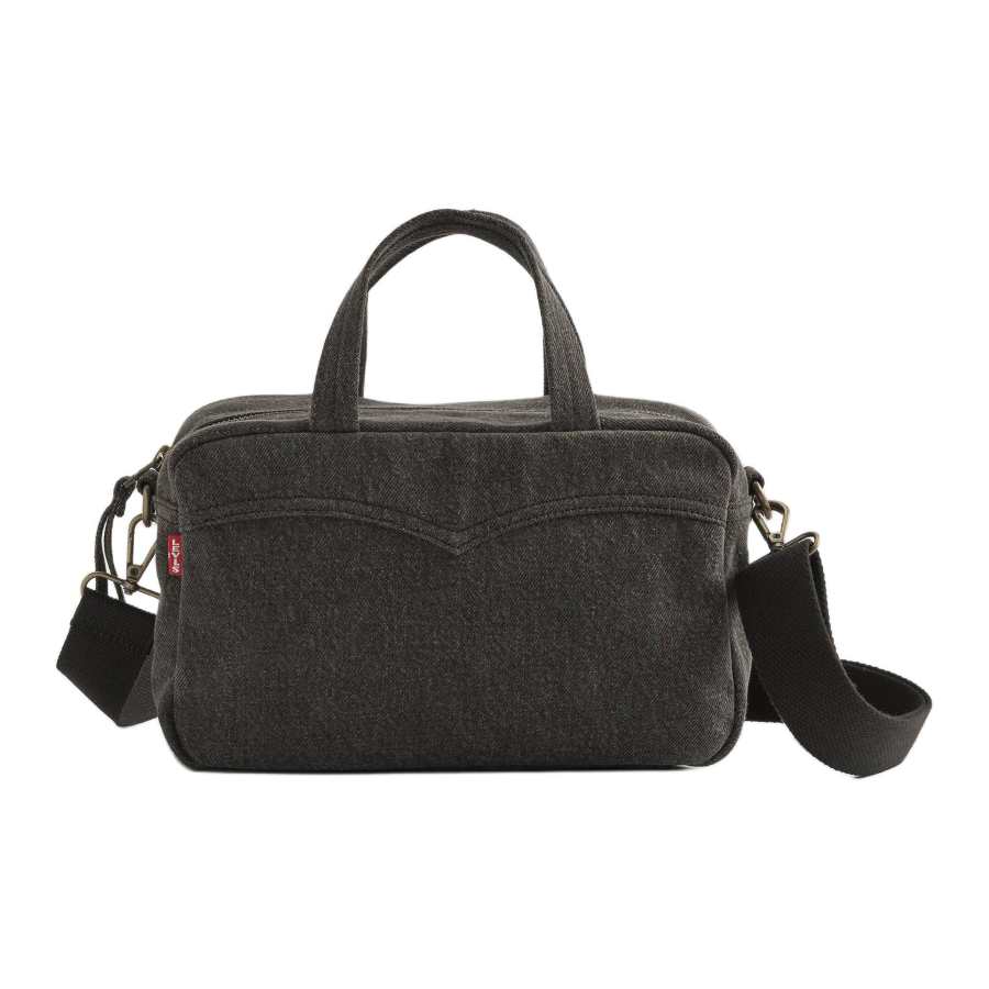 Levis Levis Cotton One Shoulder Handbag Women's Black