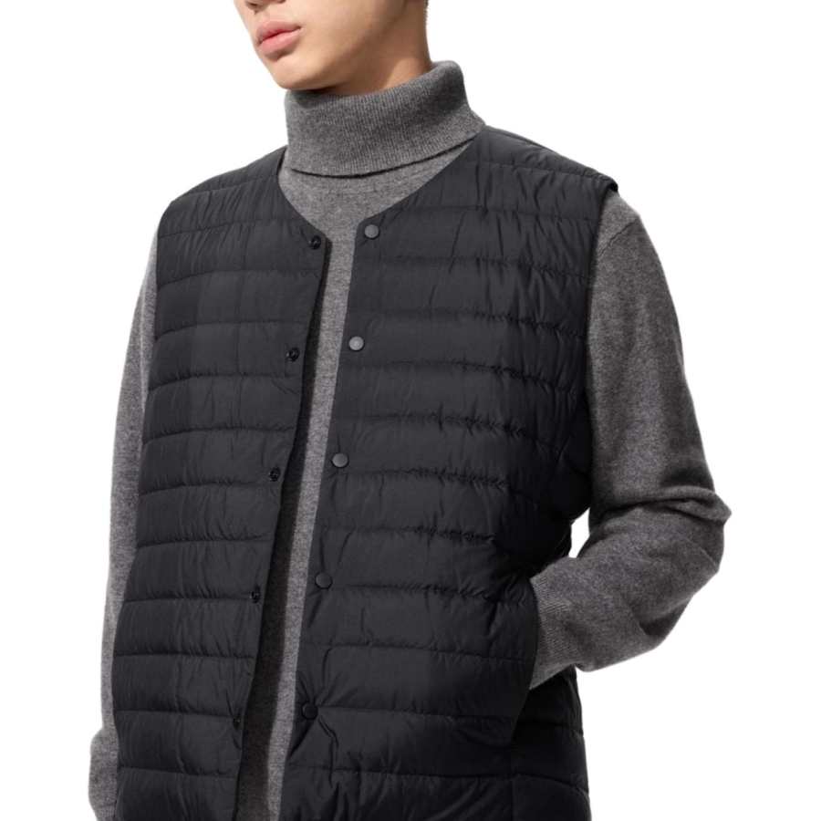 UNIQLO Vests Unisex Black