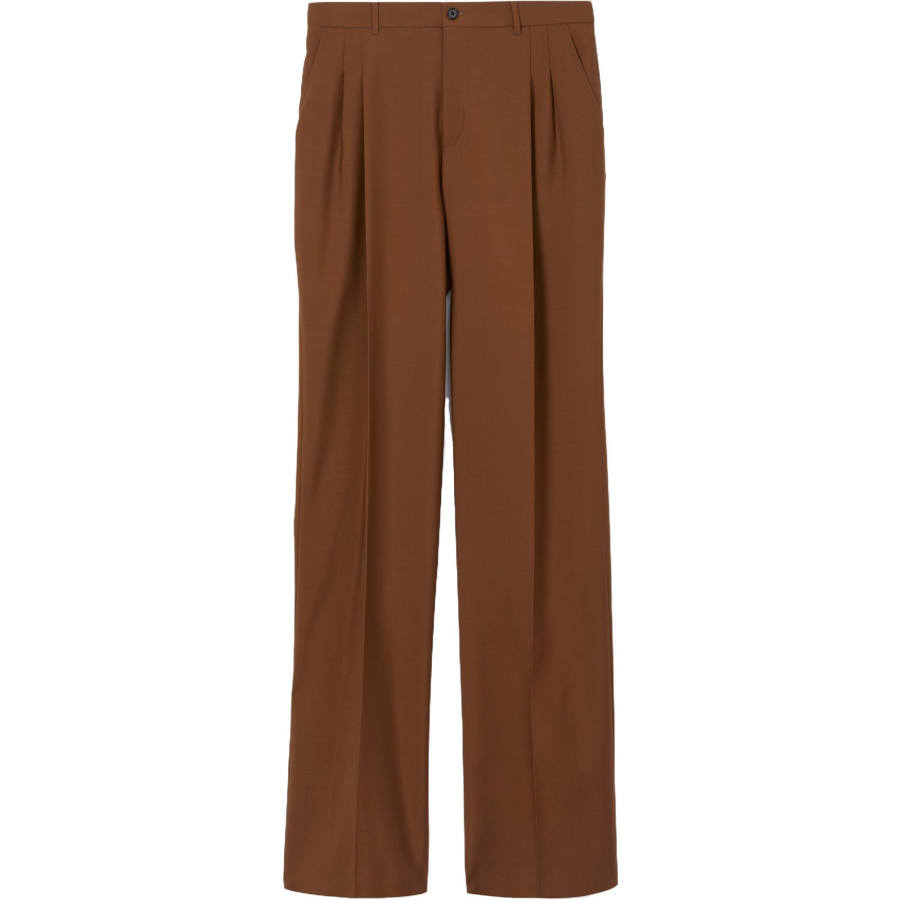 Burberry SS23 Casual Pants Men's Dark Birch Brown