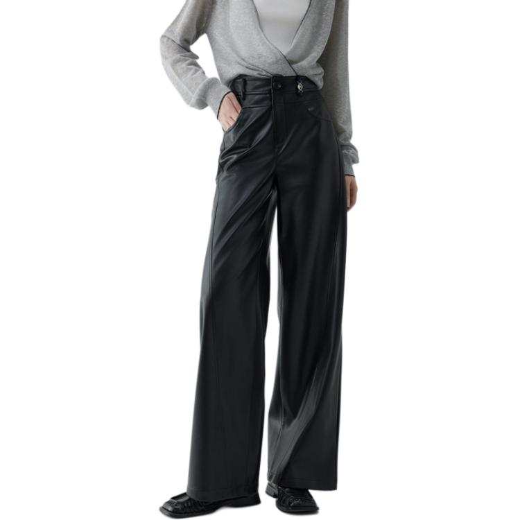 ELLE Casual Pants Women's Moderate Wide Leg Pants