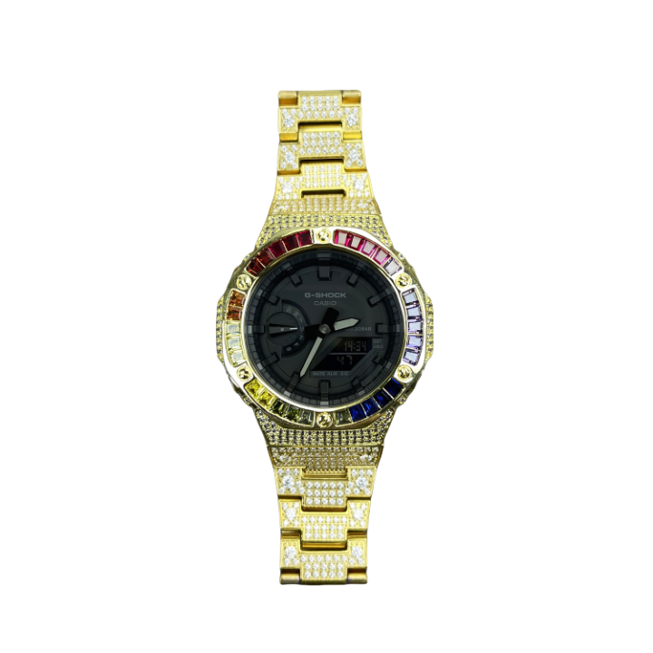 CASIO CASIO Custom Collection Quartz Movement Stainless Steel Watchband Watch Unisex Black Dial