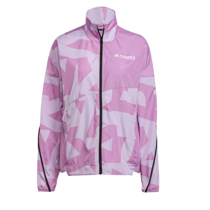 Adidas Adidas Free Shipping With AdiClub Terrex Multi Printed Wind Jacket