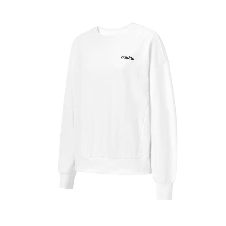Adidas Adidas Sweatshirts Women's White Crew Neck Moderate