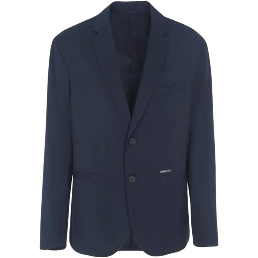 ARMANI EXCHANGE 【Best of: PromotionsPrevious Season】notched-lapel single-breasted blazer