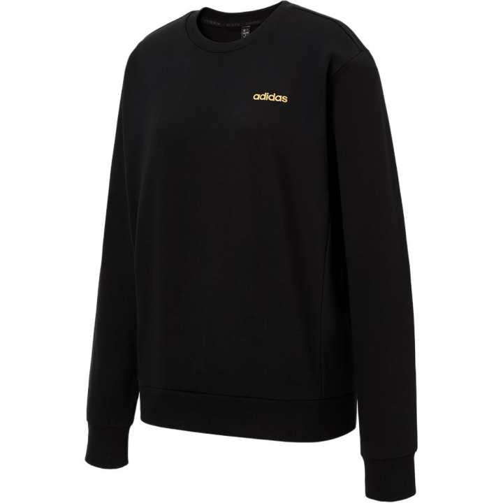 Adidas Adidas Sweatshirts Women's Black Crew Neck Moderate Regular