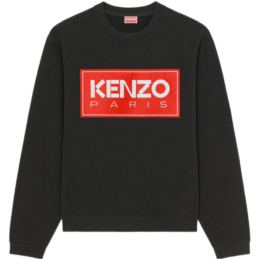 KENZO KENZO Logo-patch Crew-neck Sweatshirt